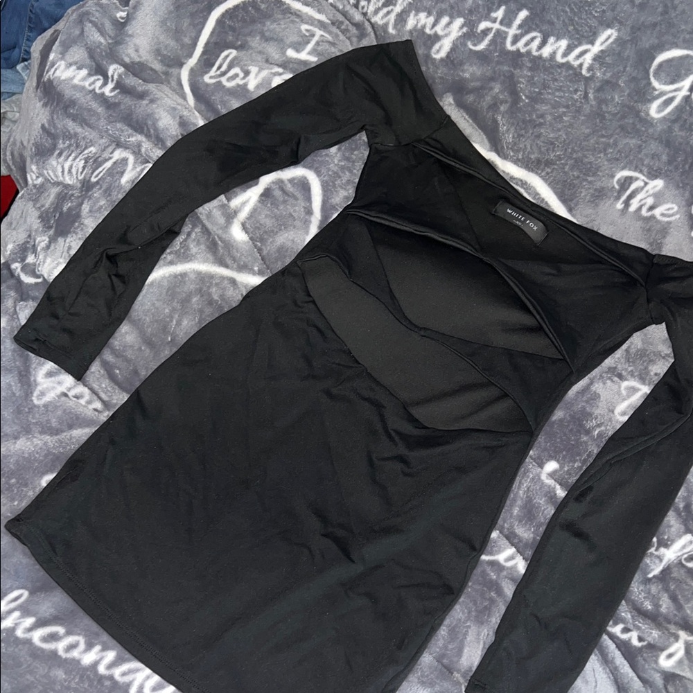 White Fox Boutique Black Dress
